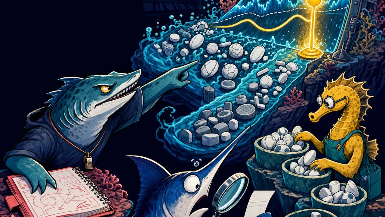 Are player props easier to beat than spreads? visual summary from SharkSnip.