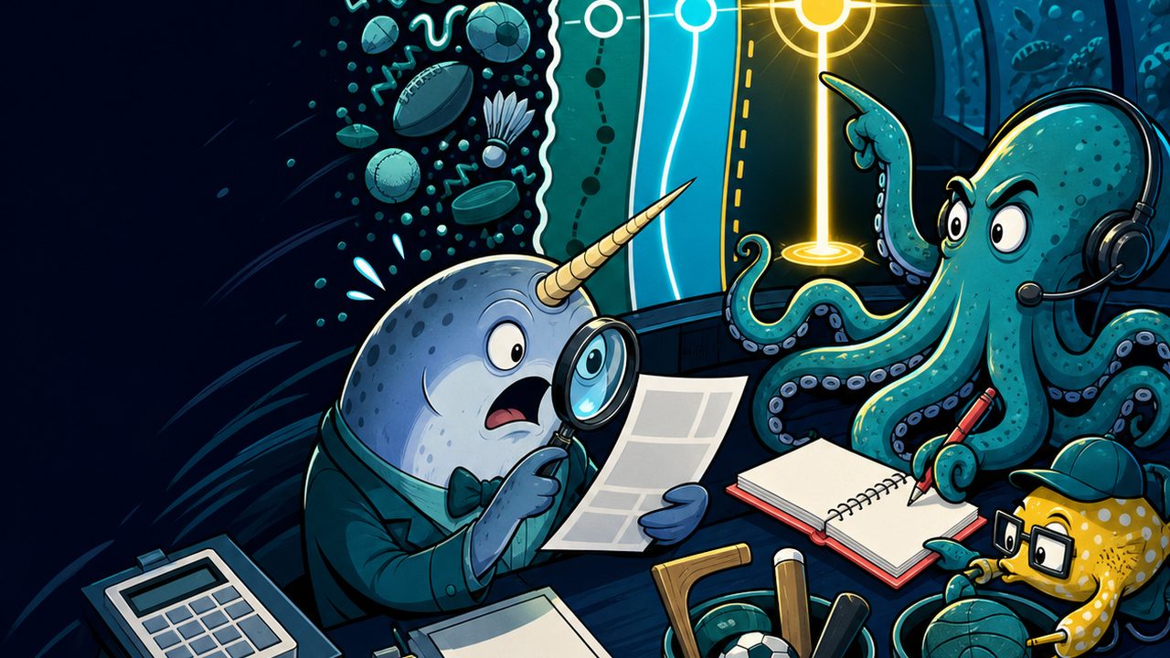 Where does a betting edge actually come from? visual summary from SharkSnip.
