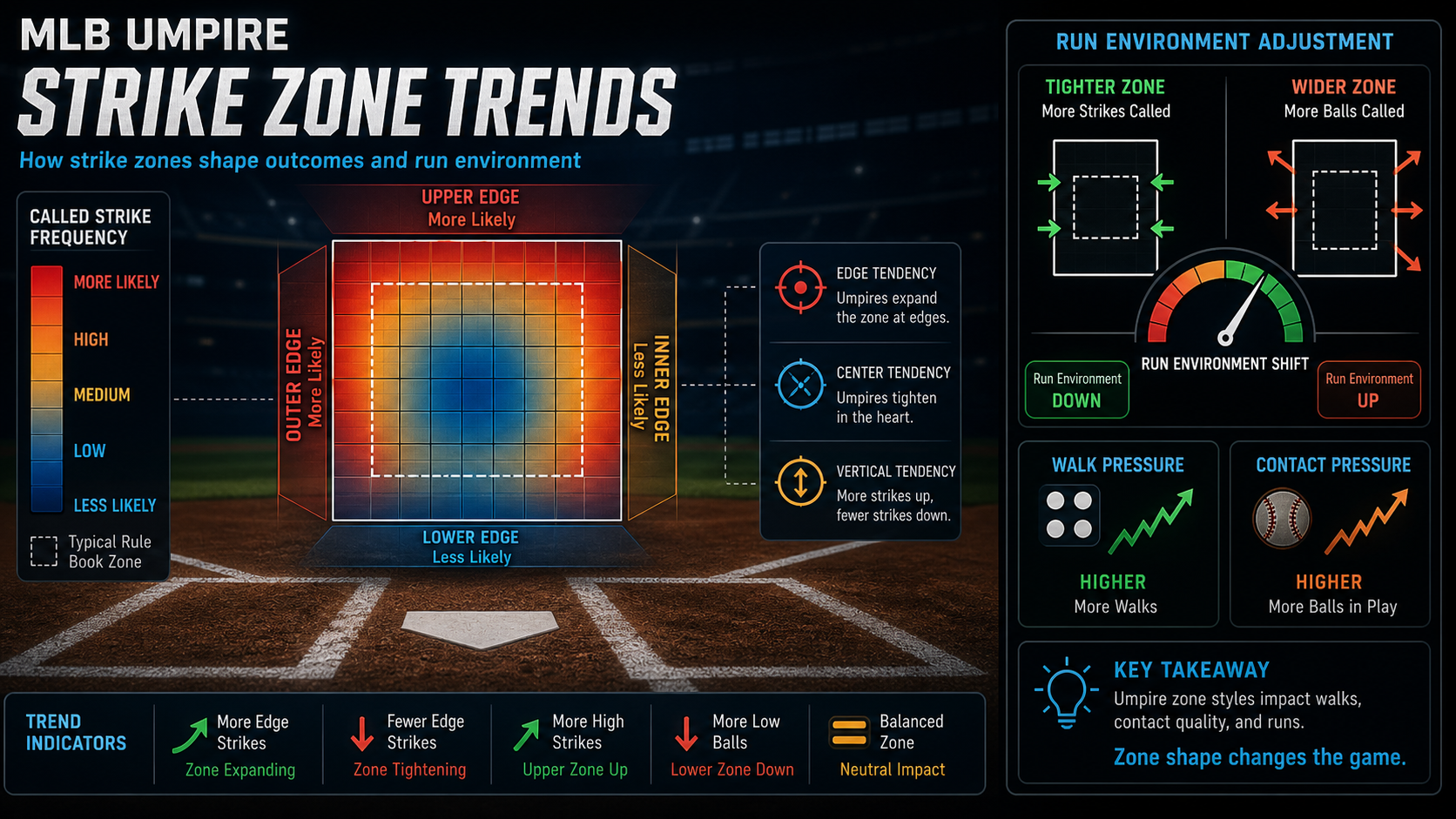 MLB Umpire Strike Zone Trends: A Hidden Total-Mover explanatory concept diagram