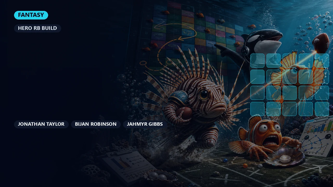 Hero RB Fantasy Football Blueprint for 2026: One Anchor, Then Hammer Value cover art