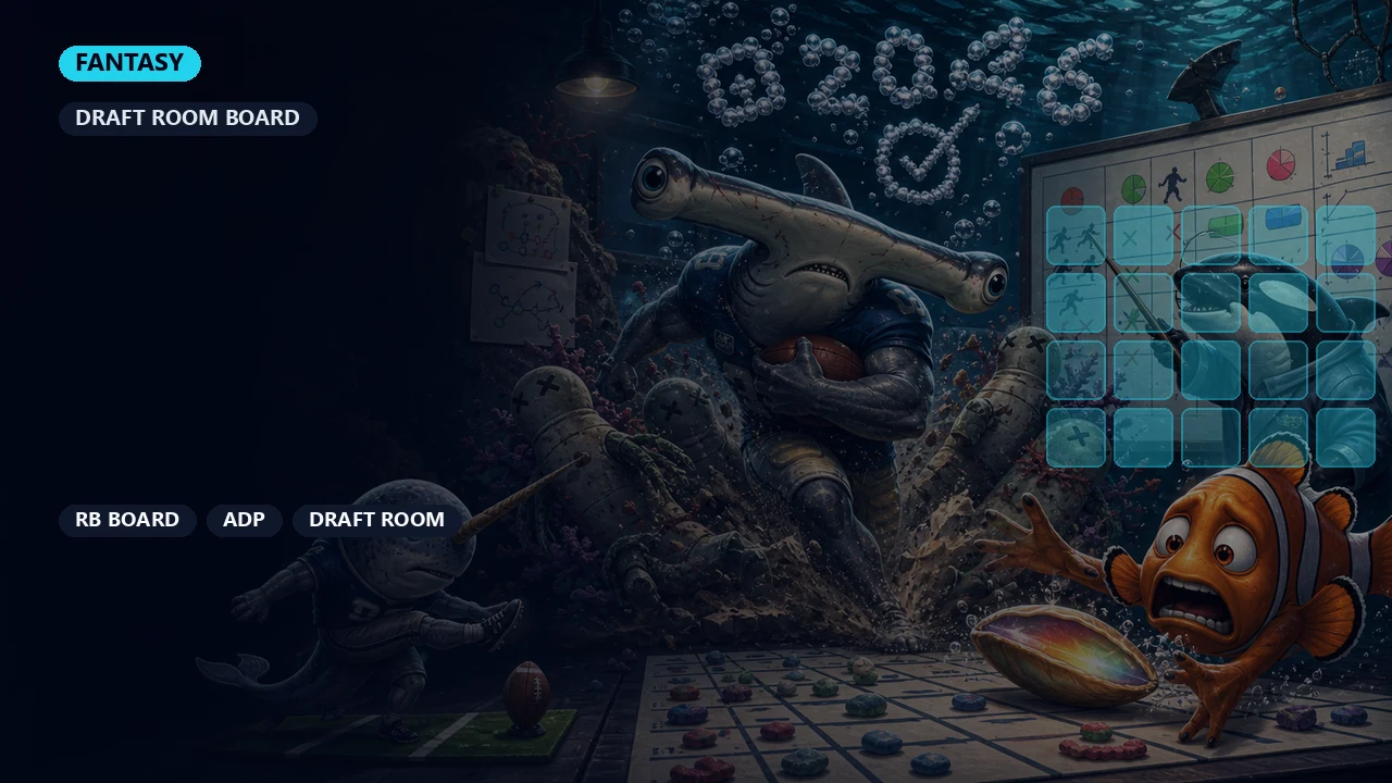 The 2026 Fantasy RB Usage Checklist cover art