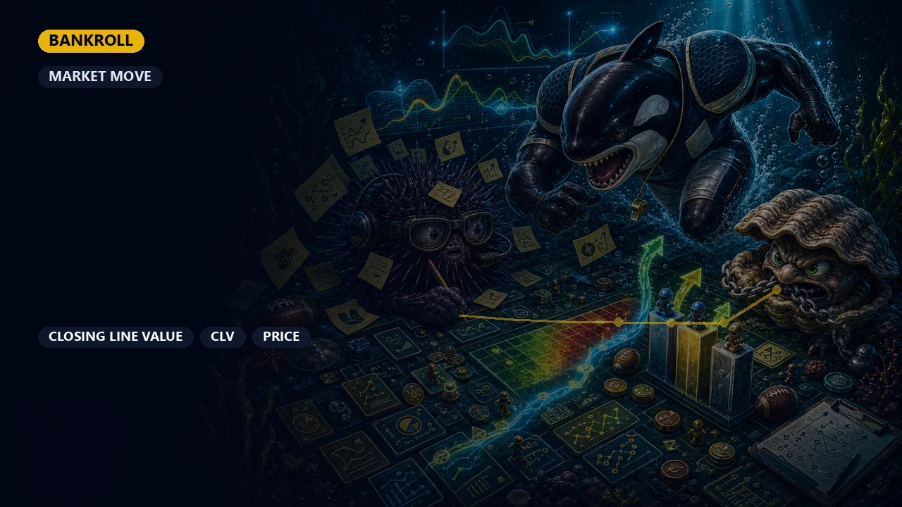 How Sharks Actually Track Their Bets: The CLV Handbook cover art