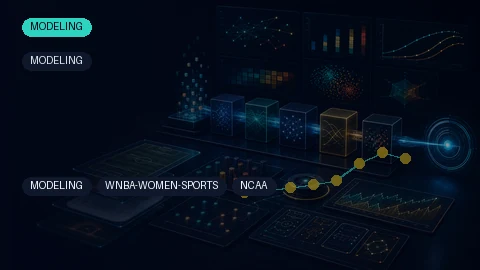 NCAA Women's Basketball Totals Model: A Browser Recipe thumbnail art