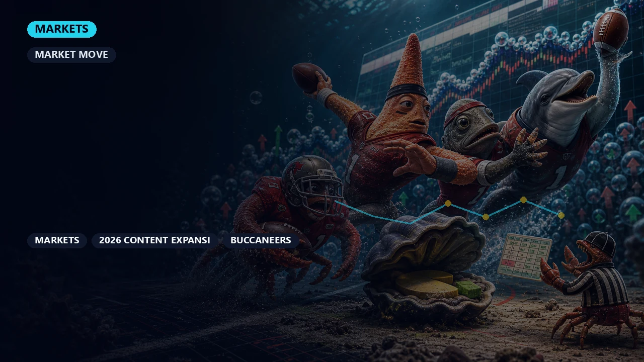 Tampa Bay Buccaneers 2026 Betting and Fantasy Hub: Mayfield, Irving, Godwin, and Egbuka cover art