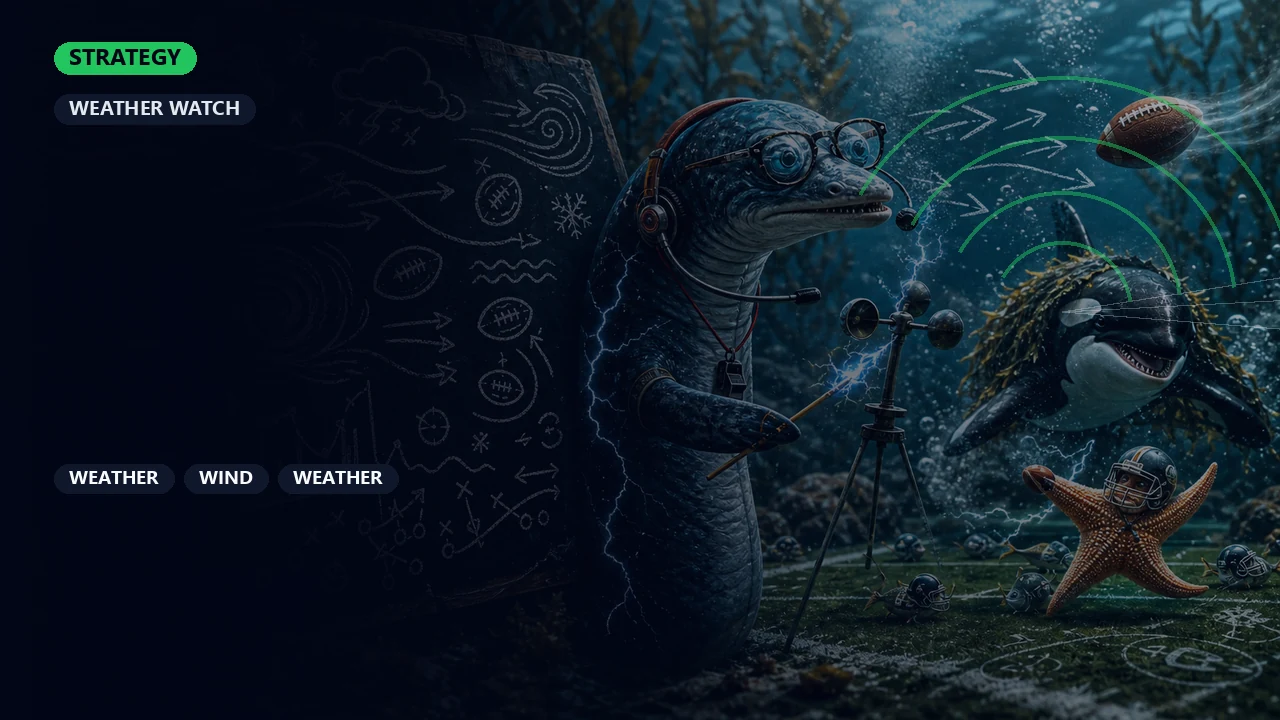 2026 NFL Weather Betting Calendar: When Wind, Cold, and Snow Start to Matter cover art