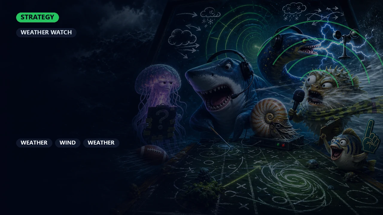 NFL Weather Betting: Wind, Cold, and Total Movement cover art