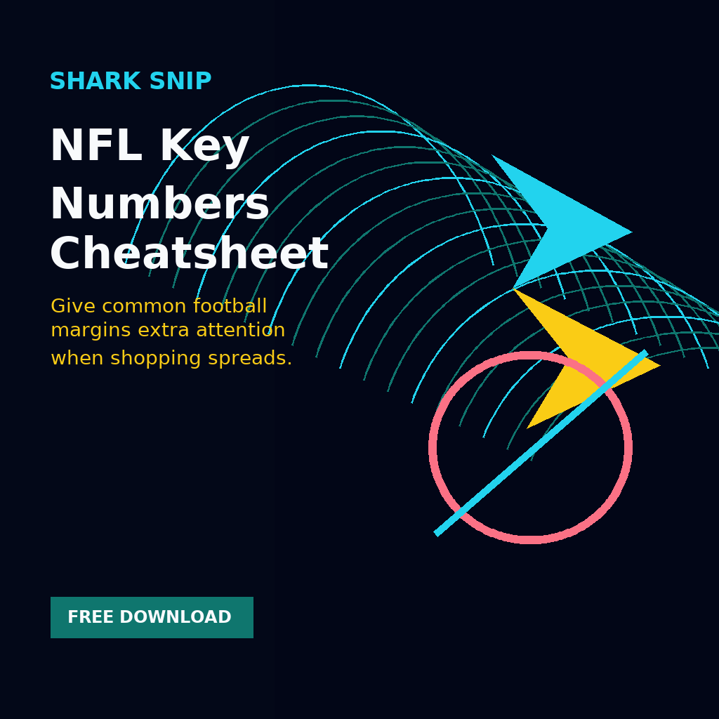 NFL Key Numbers Cheatsheet cover