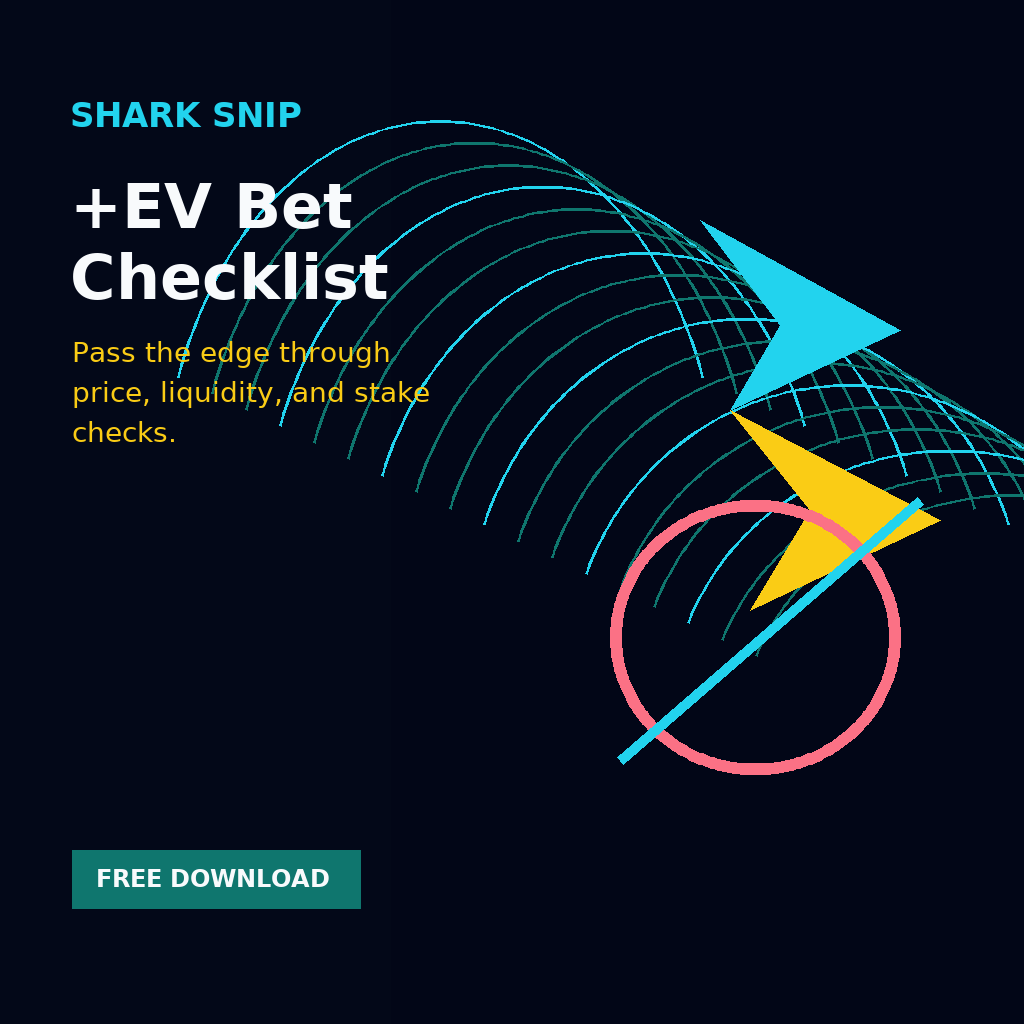 +EV Bet Checklist cover